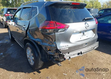 2019 Nissan Rogue Sv z USA, uszkodzony, nr VIN KNMAT2MT6KP533475